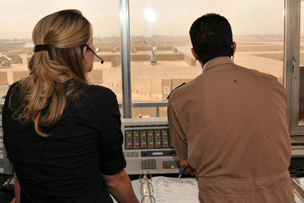 Training Iraqi Airman in Taji Tower